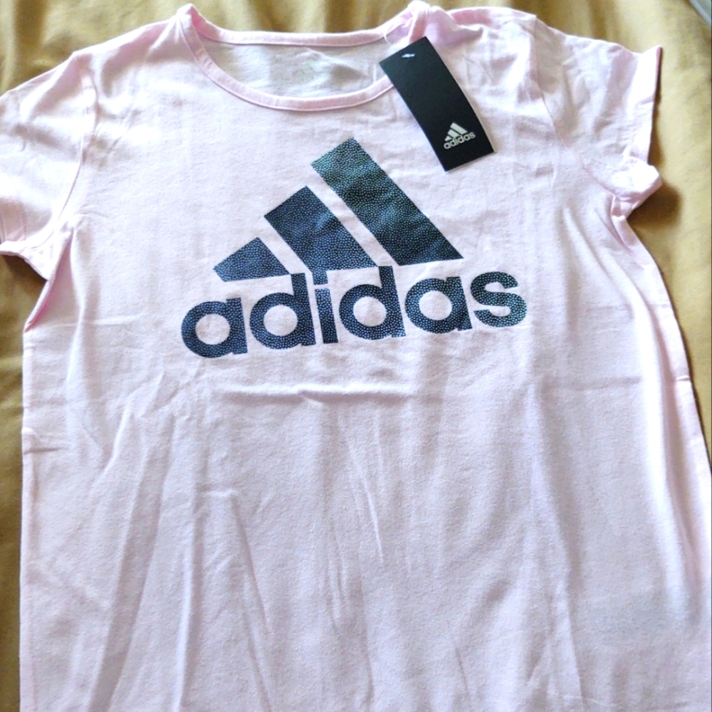 SOLD. Adidas Girl's Pink T-shirt